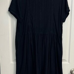 J. Jill Charcoal Knit Top